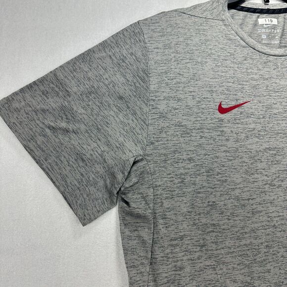 Nike Dri Fit USC Trojans Work out shirt Men sze XL Gray Team Issued #19 training - Picture 7 of 13